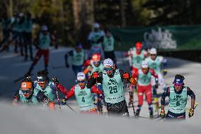 FIS World Cup Cross-Country In Canmore - Men's 15km Freestyle Mass