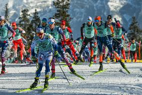 FIS World Cup Cross-Country In Canmore - Men's 15km Freestyle Mass