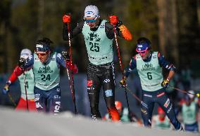 FIS World Cup Cross-Country In Canmore - Men's 15km Freestyle Mass