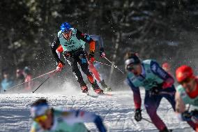 FIS World Cup Cross-Country In Canmore - Men's 15km Freestyle Mass