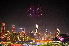 CHINA-CHONGQING-LUNAR NEW YEAR-EVE-CELEBRATION (CN)