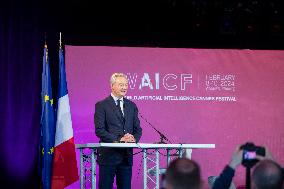 Bruno Le Maire At WAICF - Cannes