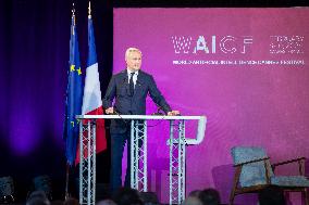 Bruno Le Maire At WAICF - Cannes