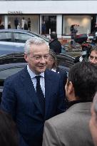 Bruno Le Maire At WAICF - Cannes
