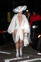 NYFW - Julia Fox At Willy Chavarria Show