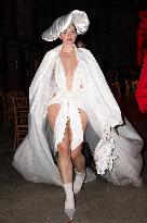 NYFW - Julia Fox At Willy Chavarria Show