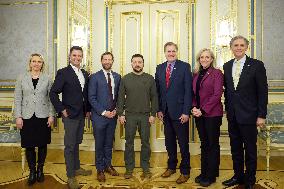 President Zelenskyy receives US Congress delegation - Kyiv