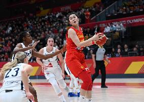 (SP)CHINA-SHAANXI-XI'AN-FIBA-WOMEN'S OLYMPIC QUALIFYING TOURNAMENT 2024 (CN)