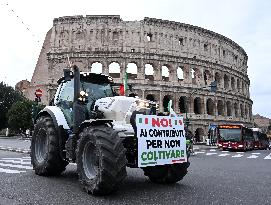 ITALY-ROME-FARMERS-PROTESTS