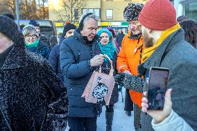 Presidential candidate Pekka Haavisto continues campaign