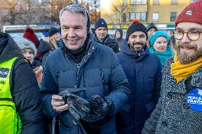 Presidential candidate Pekka Haavisto continues campaign
