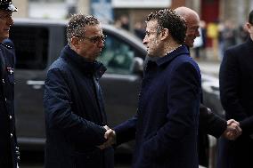 President Emmanuel Macron Visit To Bordeaux