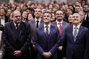 President Emmanuel Macron Visit To Bordeaux