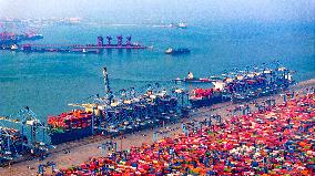 Port Trade in Qingdao