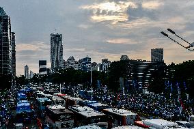 The Last Grand Campaign Prabowo Gibran In Jakarta