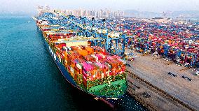 Port Trade in Qingdao