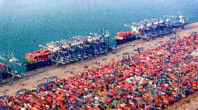 Port Trade in Qingdao