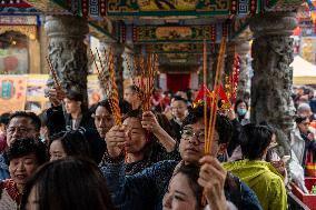 Hong Kong Lunar New Year Temple