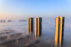 Advection Fog in Dalian