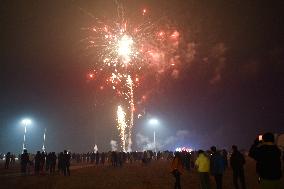 Fireworks Show in Suqian