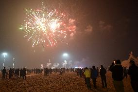 Fireworks Show in Suqian