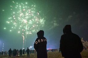 Fireworks Show in Suqian