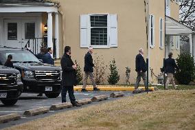 U.S. President Joe Biden Attends Mass At St. Joseph On The Brandywine Church