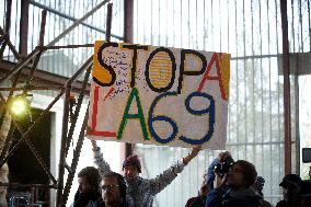 Swedish Activist Greta Thunberg Speaks Against The Decried Highway A69 In The Tarn Department
