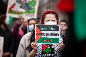 Rally for Palestine at the White House, February 10, 2024