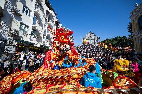 CHINA-MACAO-CHINESE LUNAR NEW YEAR-CELEBRATIONS (CN)