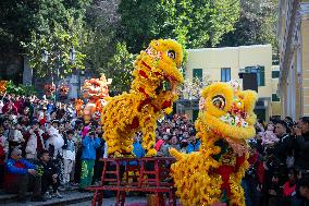 CHINA-MACAO-CHINESE LUNAR NEW YEAR-CELEBRATIONS (CN)