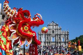 CHINA-MACAO-CHINESE LUNAR NEW YEAR-CELEBRATIONS (CN)