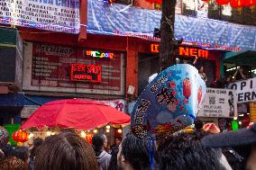 Chinese New Year Of The Wooden Dragon Celebration