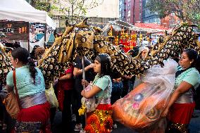 Chinese New Year Of The Wooden Dragon Celebration