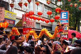 Chinese New Year Of The Wooden Dragon Celebration