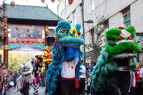 Chinese New Year Of The Wooden Dragon Celebration