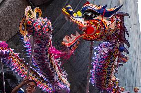 Chinese New Year Of The Wooden Dragon Celebration