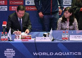 (SP)QATAR-DOHA-2029 WORLD AQUATICS CHAMPIONSHIPS-HOST CITY