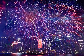 CHINA-HONG KONG-SPRING FESTIVAL-FIREWORKS (CN)
