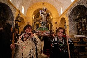 Feast of St Agatha In Zamarramala - Spain