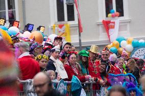 Traditional ''Schull Und Veedelzoch'' Carnival Parade In Cologne