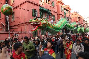 Lunar New Year In Kolkata, India