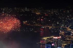 Hong Kong Lunar New Year Firework