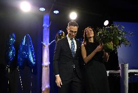 Election reception of NCP presidential candidate Alexander Stubb