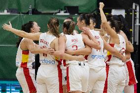 (SP) HUNGARY-SOPRON-BASKETBALL-FIBA WOMEN'S OLYMPIC QUALIFIERS-SPAIN VS HUNGARY