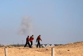 MIDEAST-GAZA-ISRAEL-STRIKES