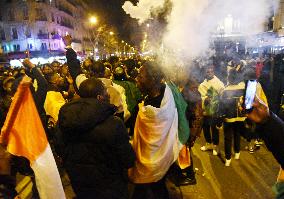 Cote d’Ivoire Fans Celebrate - Paris