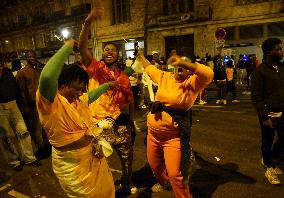 Cote d’Ivoire Fans Celebrate - Paris