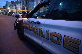 Female Victim Injured In Shooting And Suffering From Non Fatal Gunshot Wounds