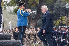 President Of Germany Visits Cyprus For The First Time.